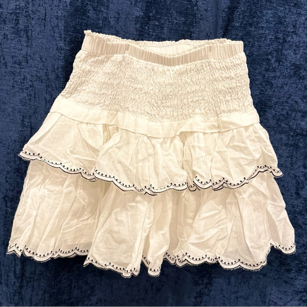 White skirt